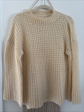 O'Neill Soft Cream Waffle Crewneck Sweater